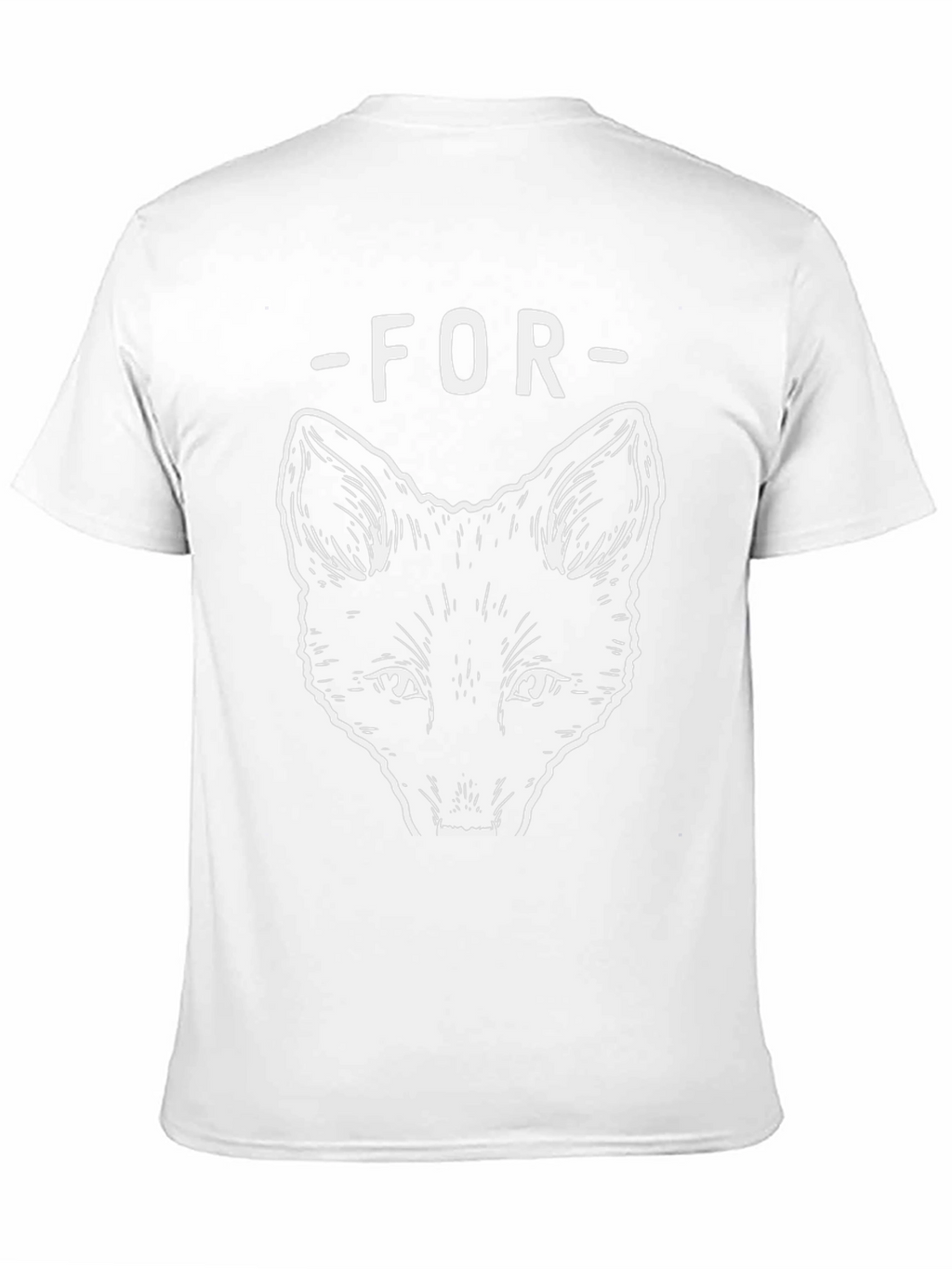 Black For Fox Sake Graphic Tee