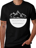 Mountain Entertainment Graphic T-Shirt - Black
