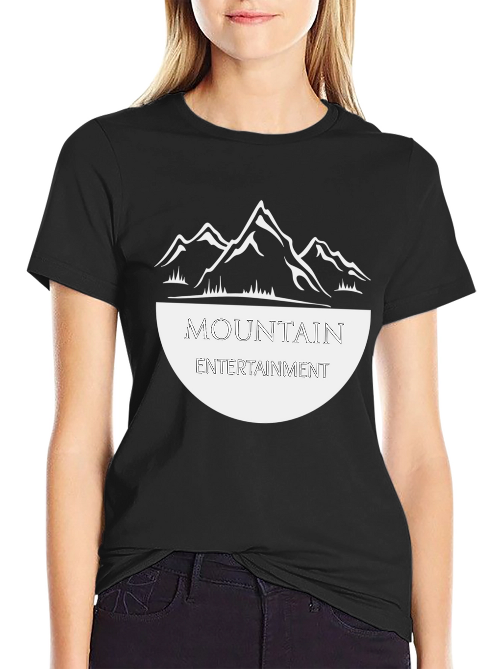 Mountain Entertainment Graphic T-Shirt - Black
