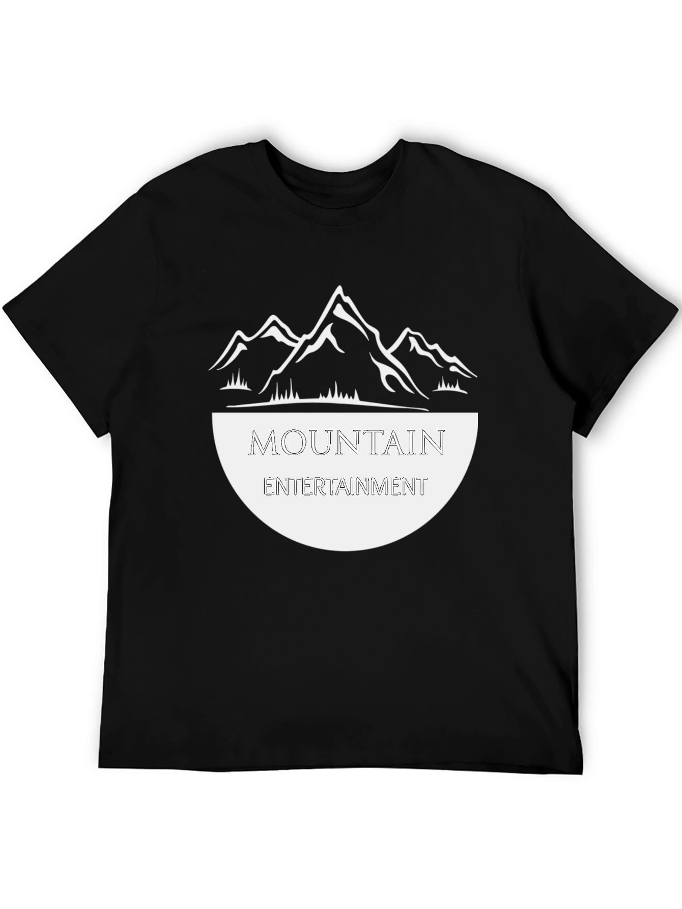 Mountain Entertainment Graphic T-Shirt - Black