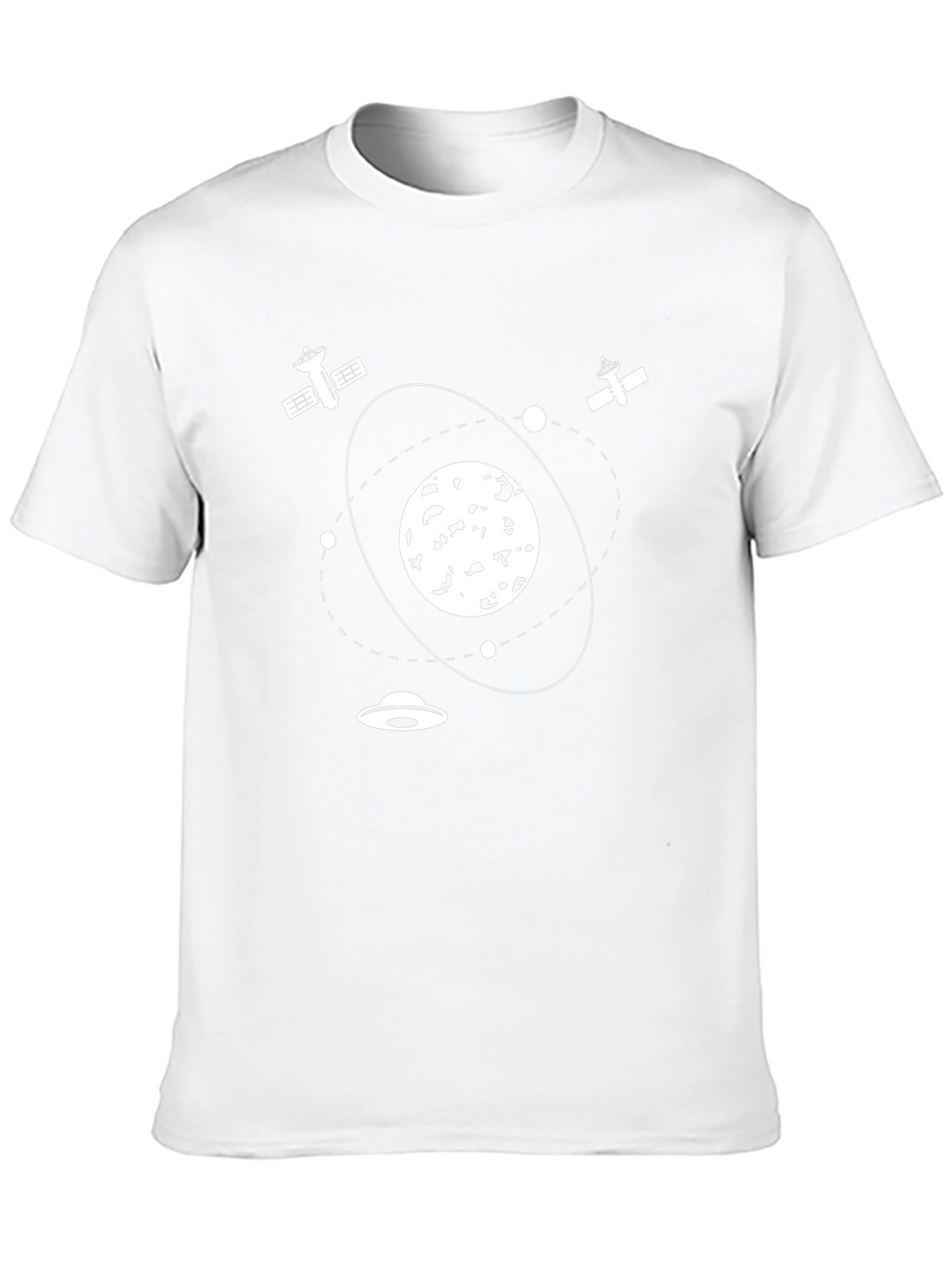 Space Graphic Black T-Shirt