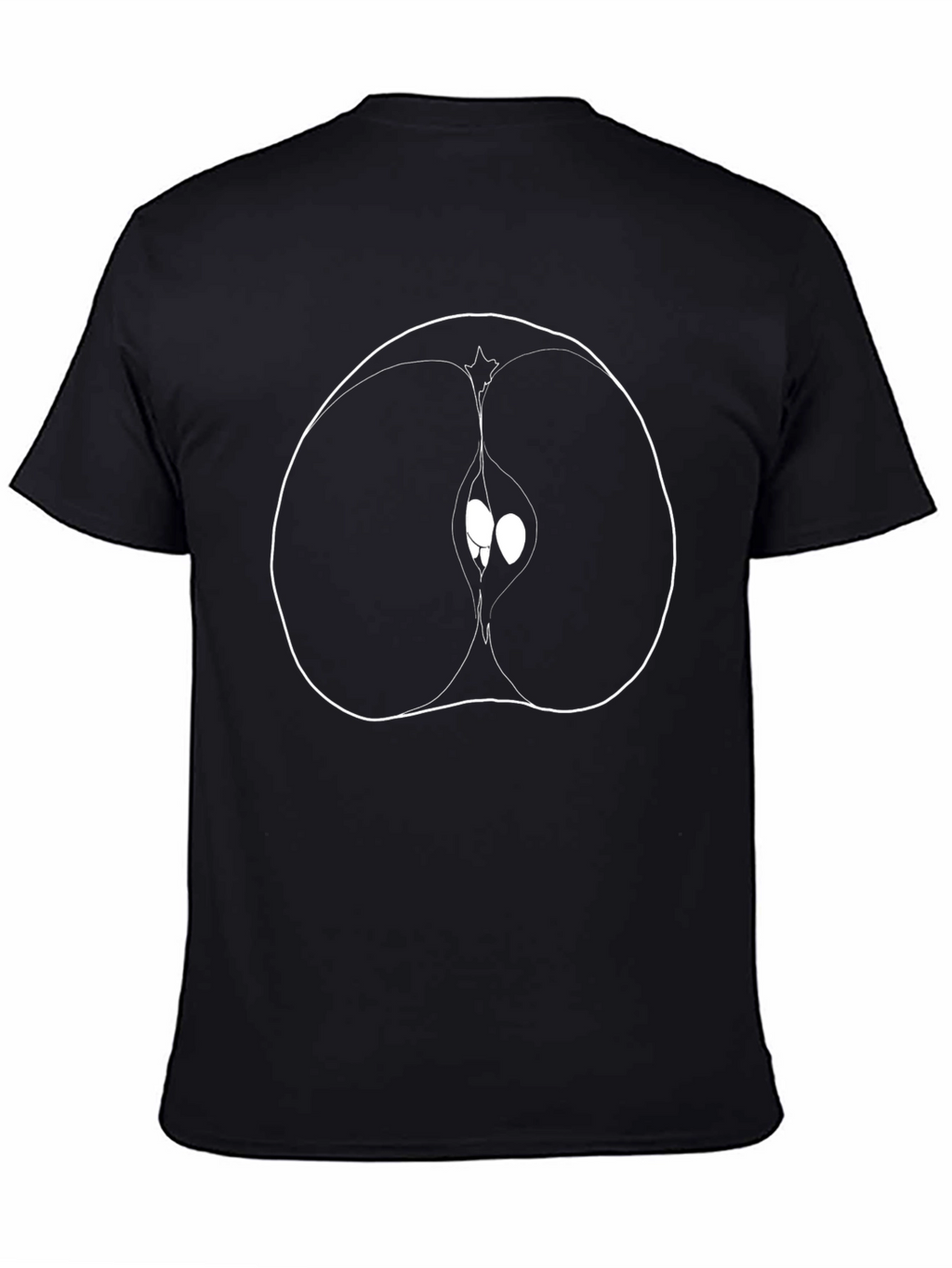 Apple Inside T-Shirt - Modern Graphic Tee