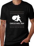 Christmas Run Novelty Graphic Tee