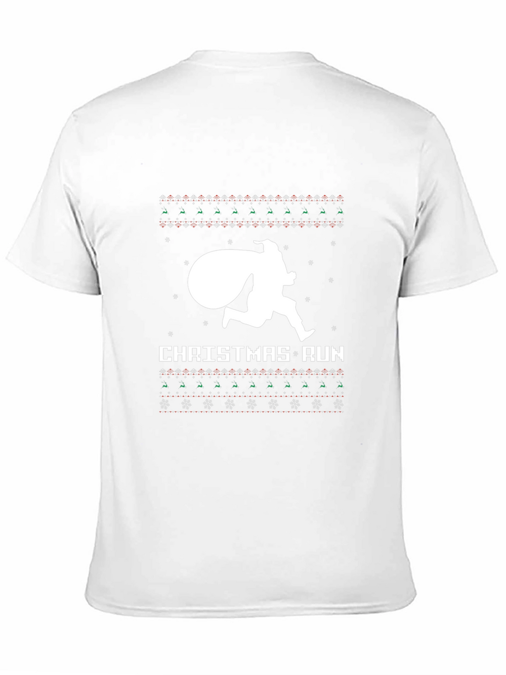 Christmas Run Novelty Graphic Tee
