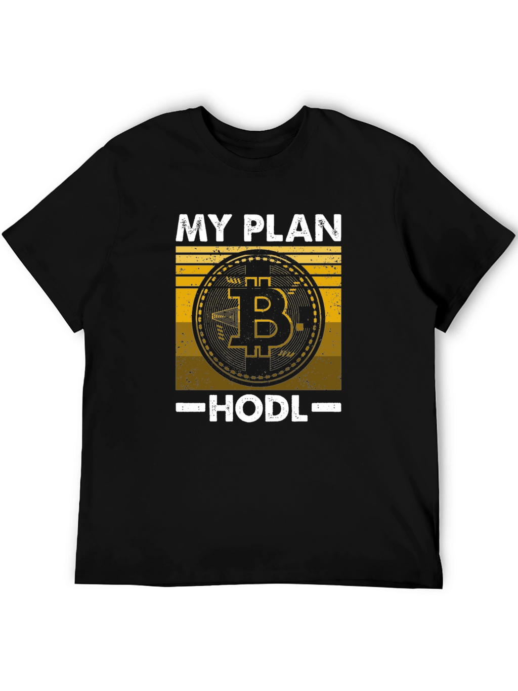 Bitcoin HODL Plan T-Shirt - Crypto Investor Tee