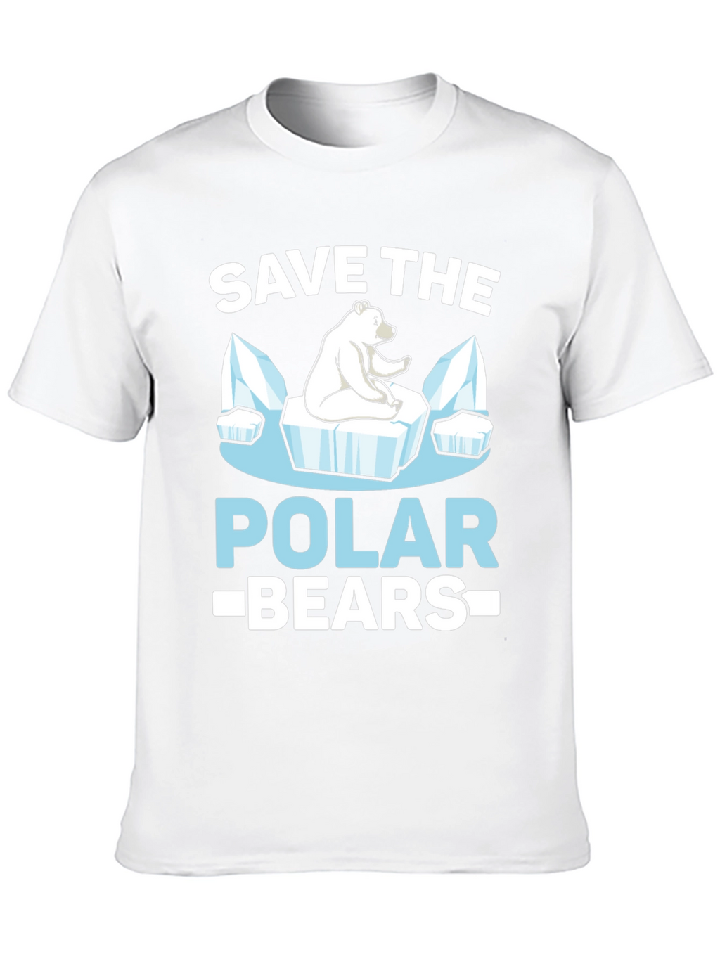 Save the Polar Bears Graphic T-Shirt