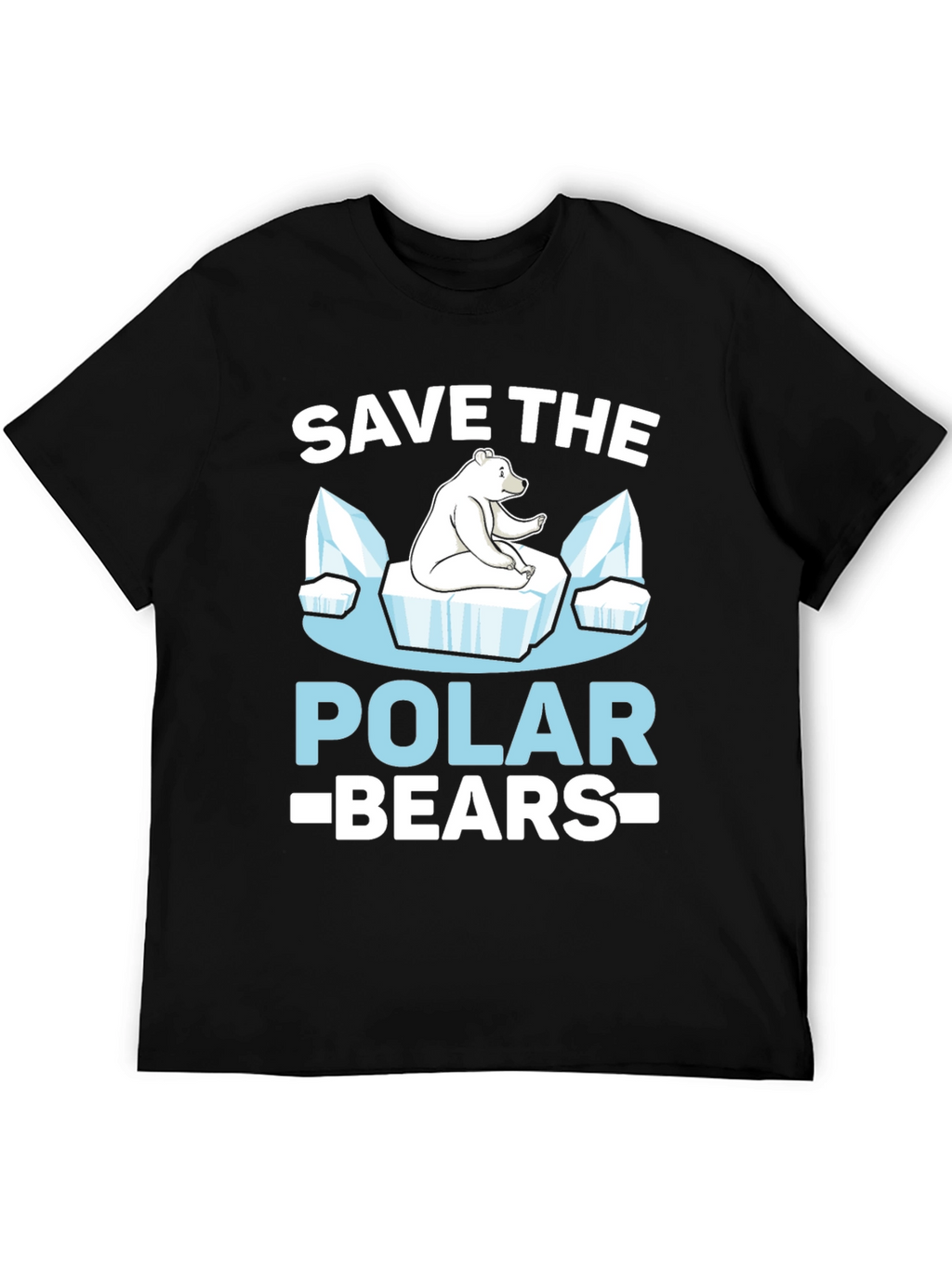 Save the Polar Bears Graphic T-Shirt