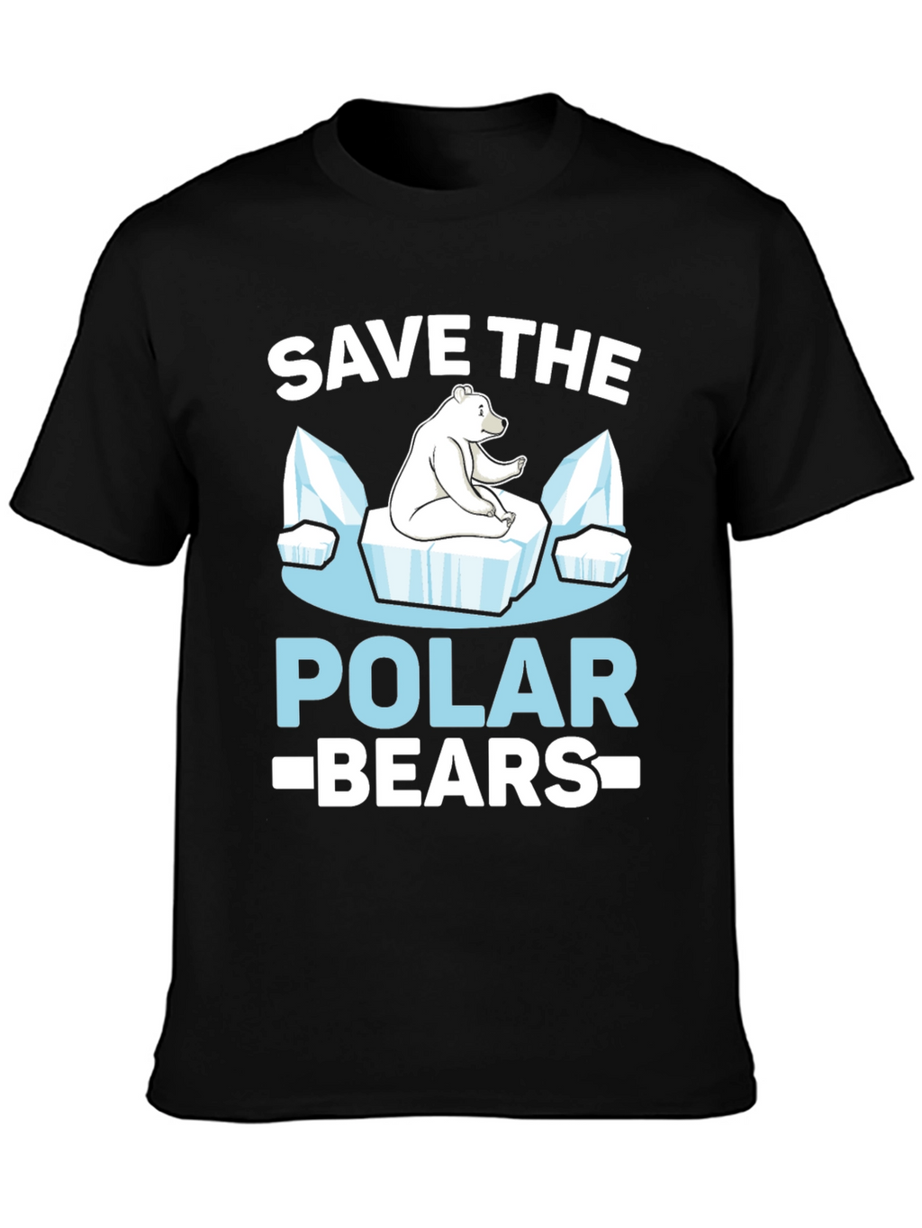 Save the Polar Bears Graphic T-Shirt