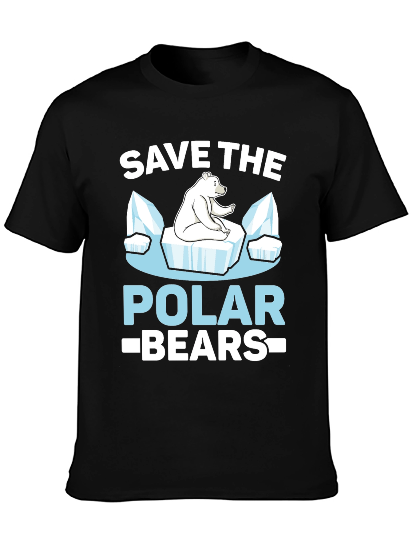 Save the Polar Bears Graphic T-Shirt