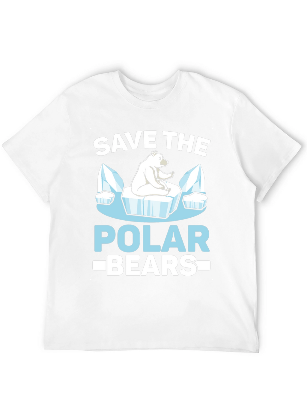 Save the Polar Bears Graphic T-Shirt