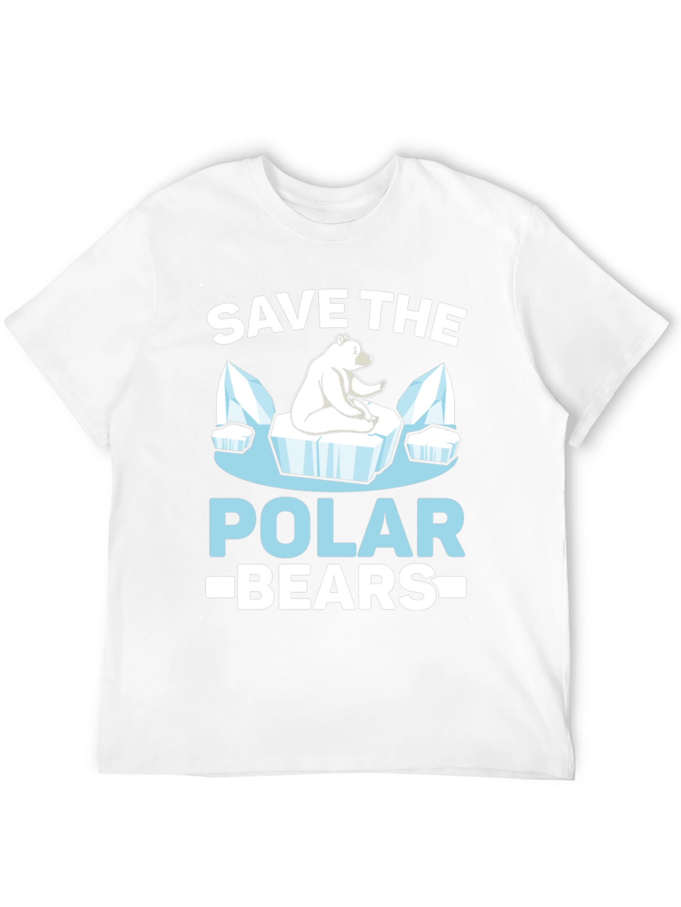 Save the Polar Bears Graphic T-Shirt