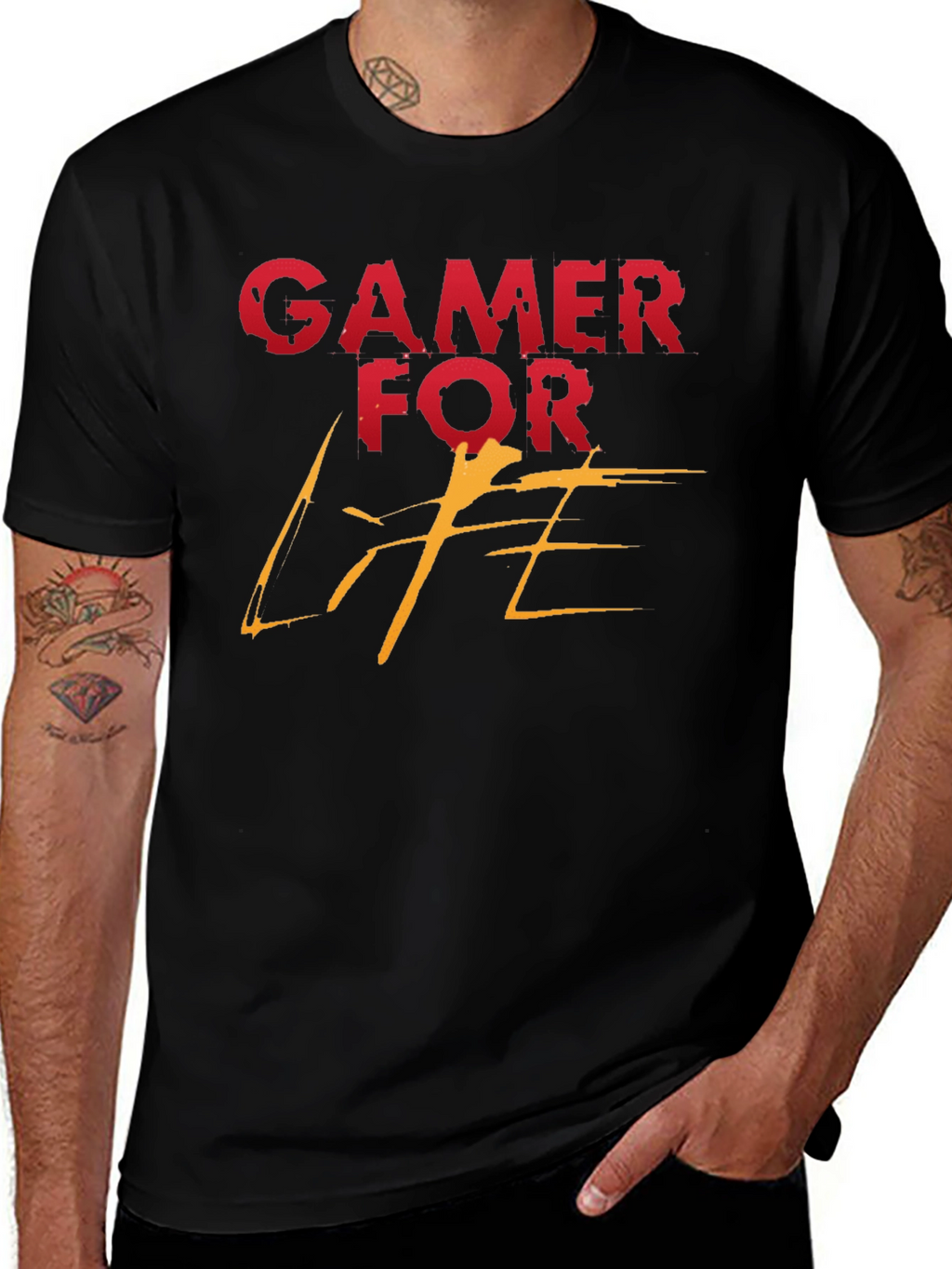 Gamer for Life Graphic Tee