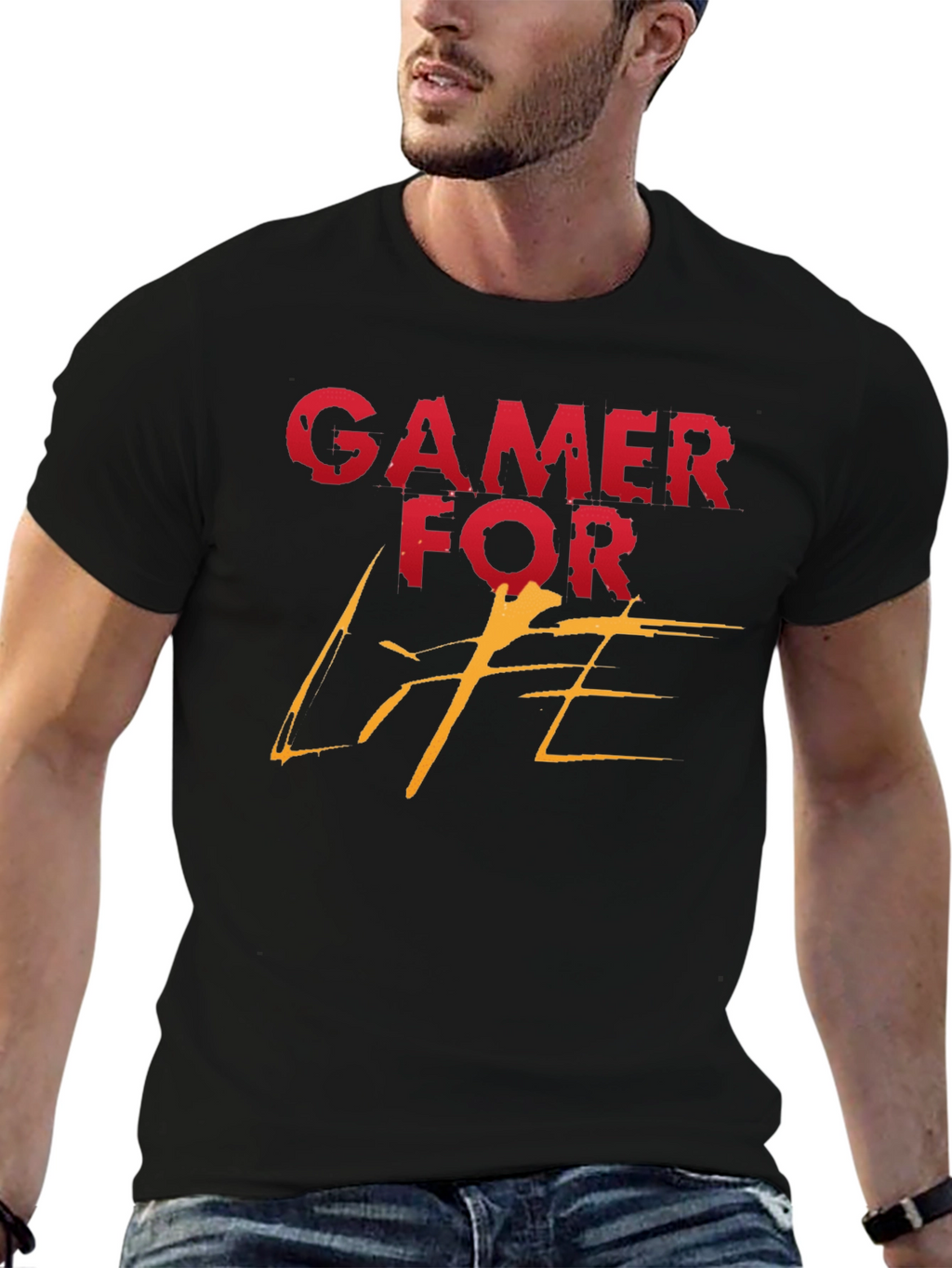 Gamer for Life Graphic Tee