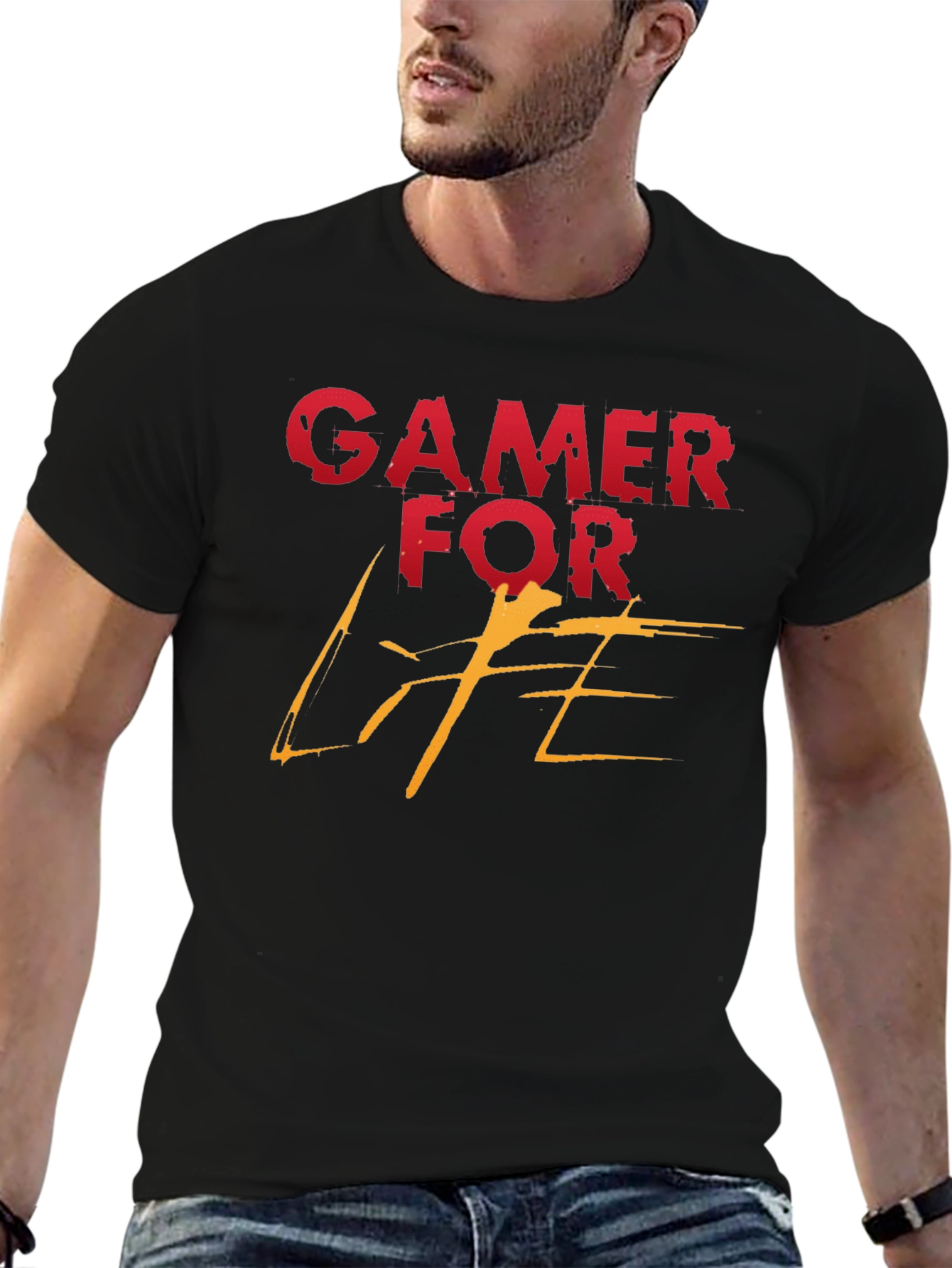Gamer for Life Graphic Tee