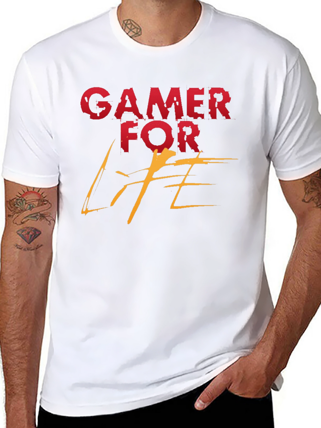 Gamer for Life Graphic Tee