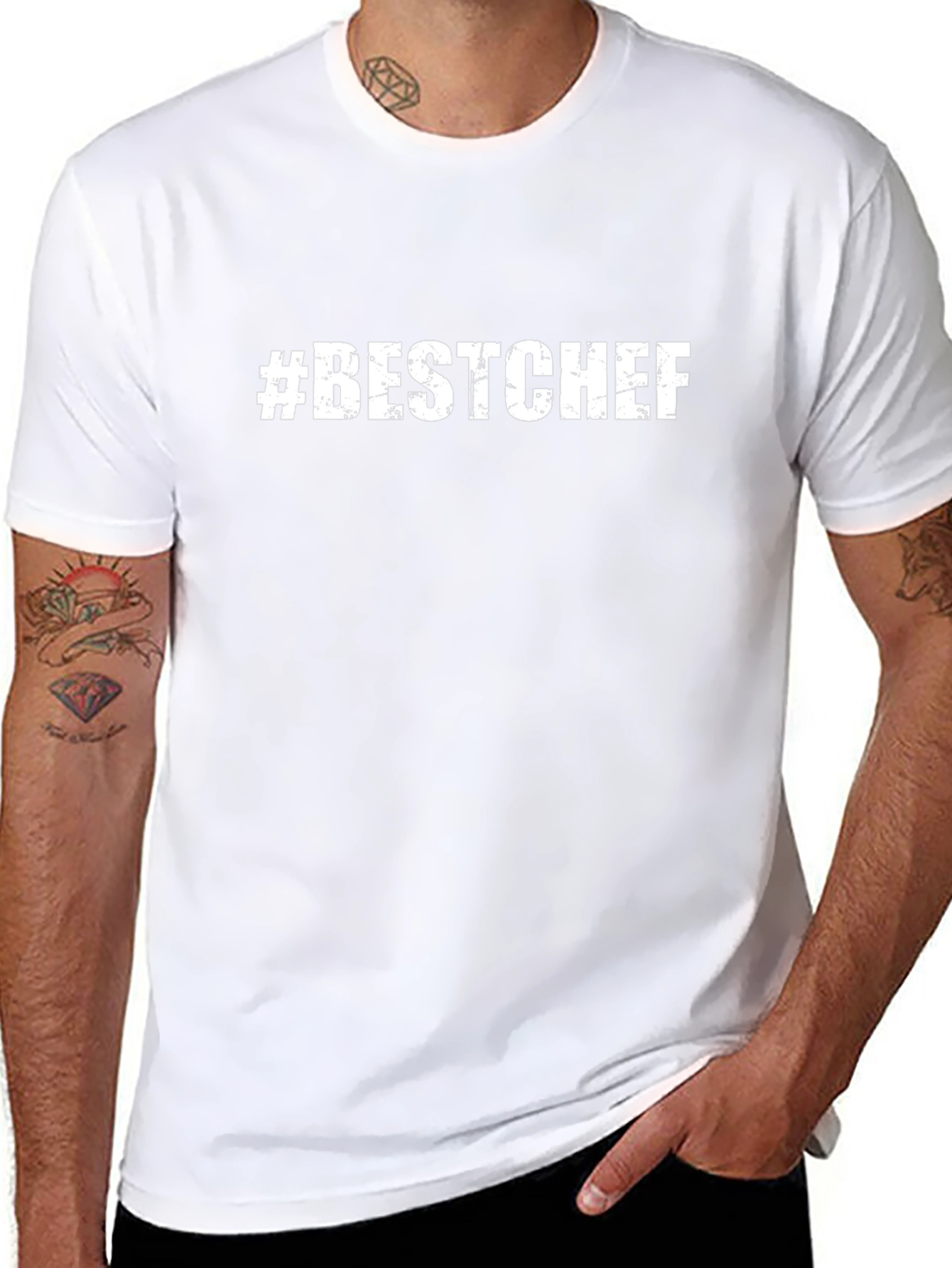 #BestChef Graphic Tee - Black Cotton T-Shirt