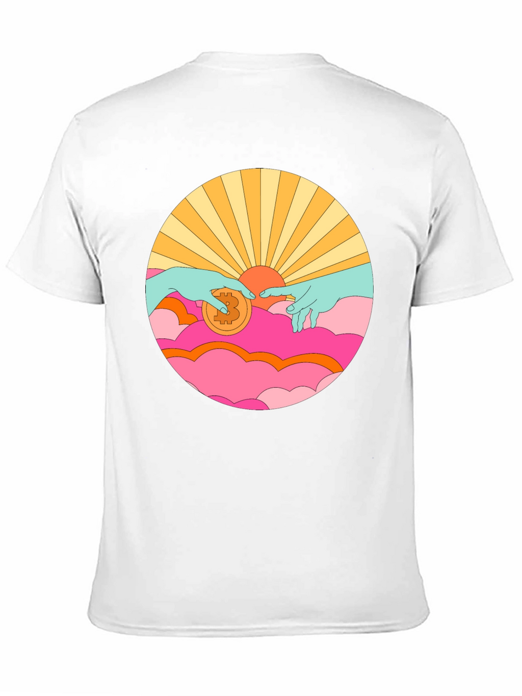 Bitcoin Creation T-Shirt - Crypto Art Tee