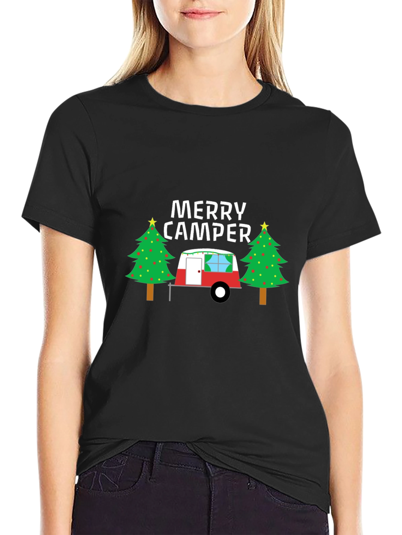 Merry Camper Christmas T-Shirt