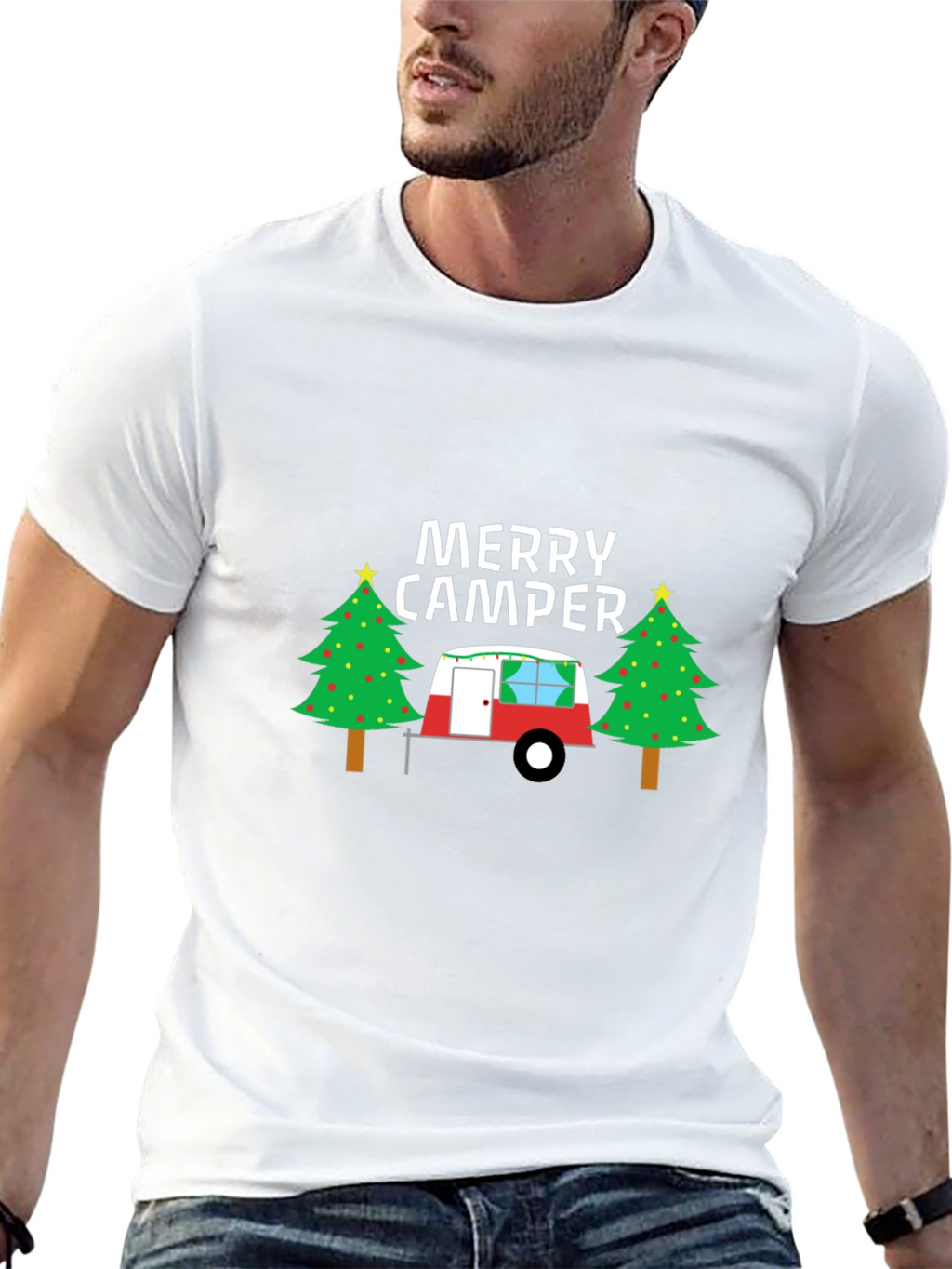 Merry Camper Christmas T-Shirt