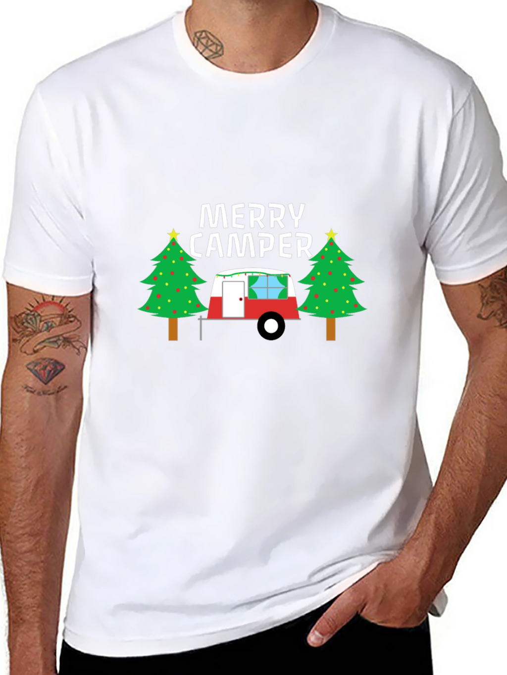 Merry Camper Christmas T-Shirt