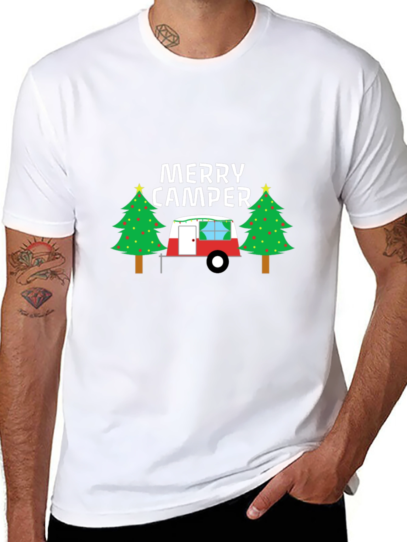 Merry Camper Christmas T-Shirt