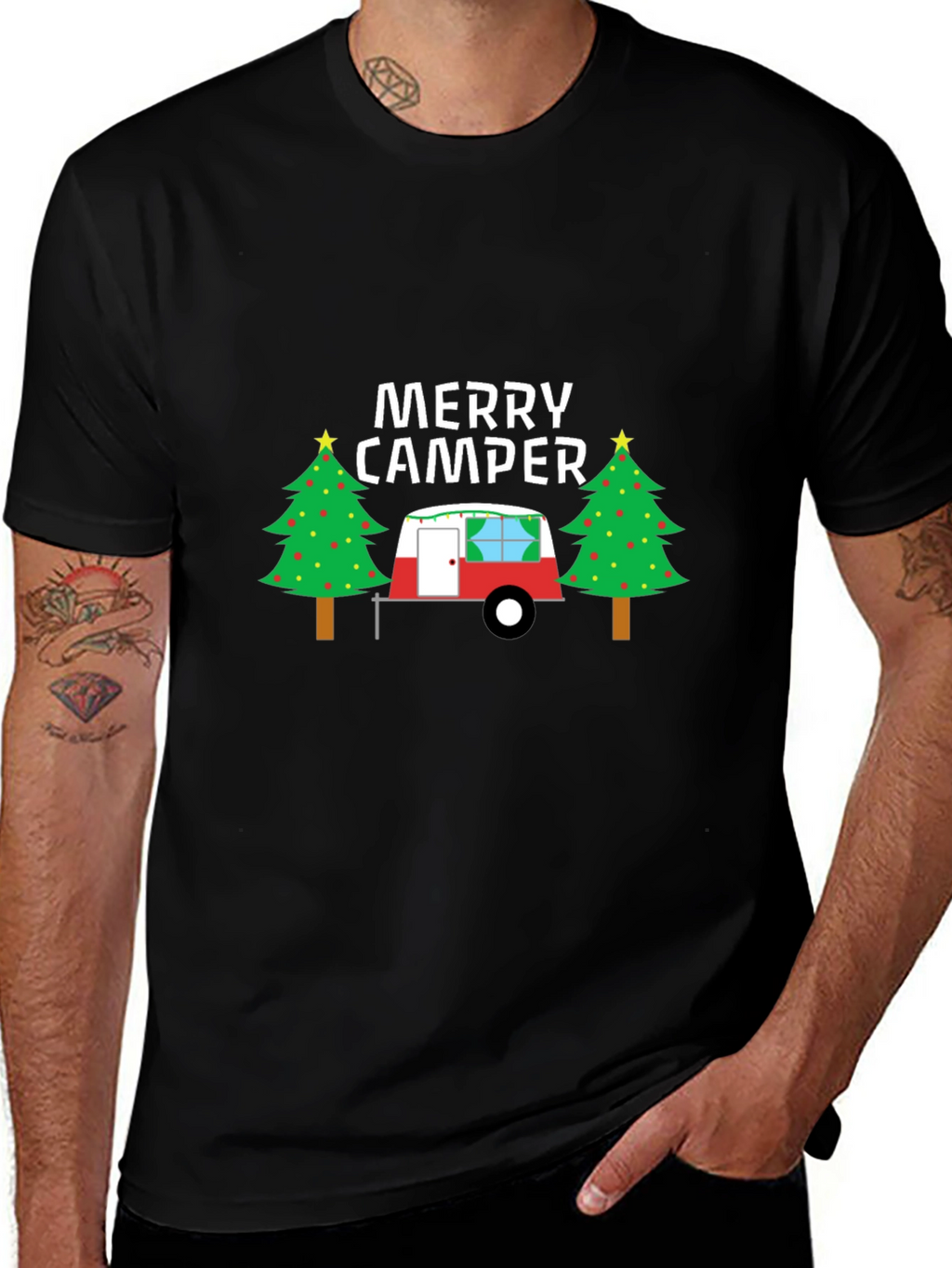 Merry Camper Christmas T-Shirt