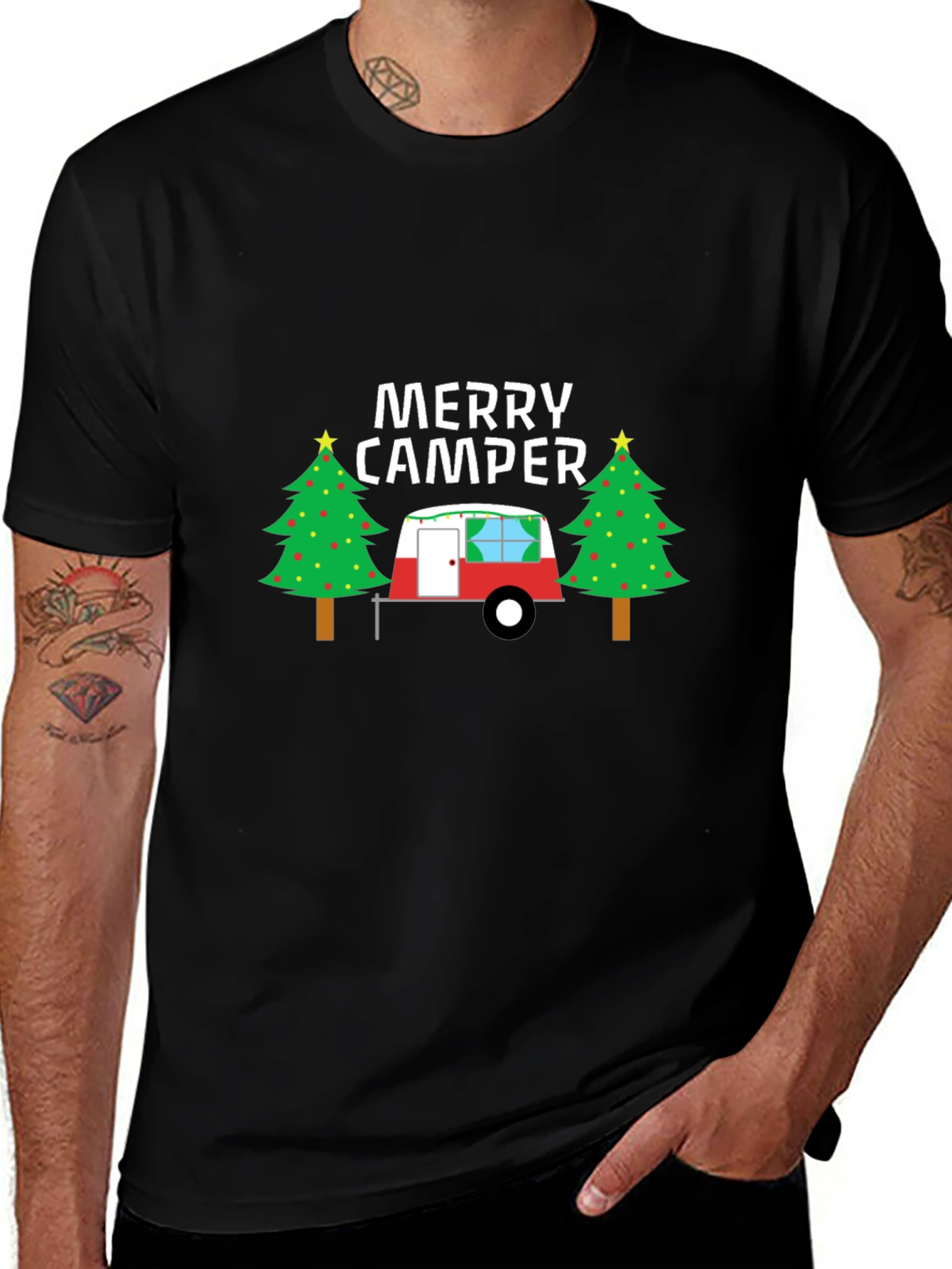 Merry Camper Christmas T-Shirt