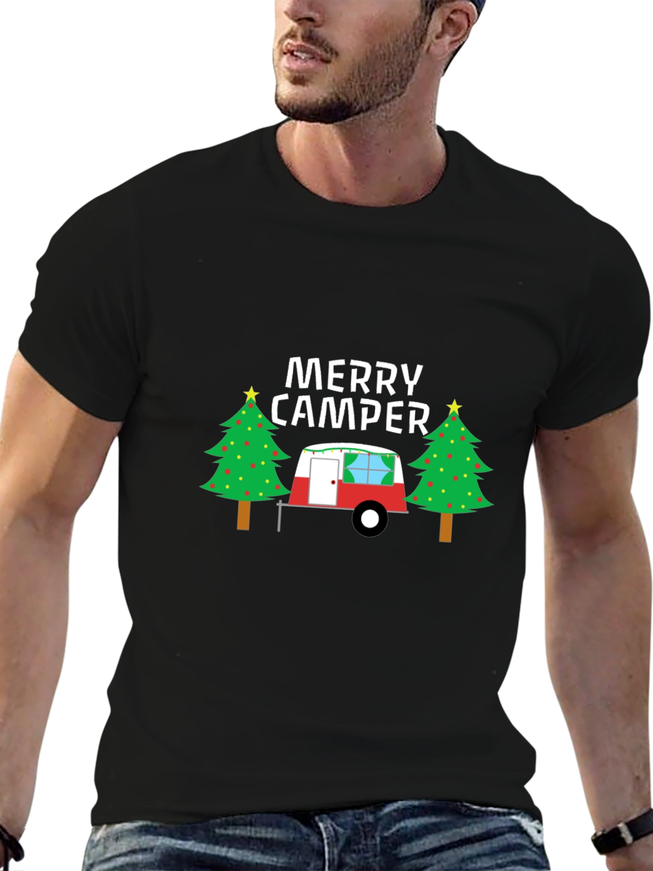 Merry Camper Christmas T-Shirt