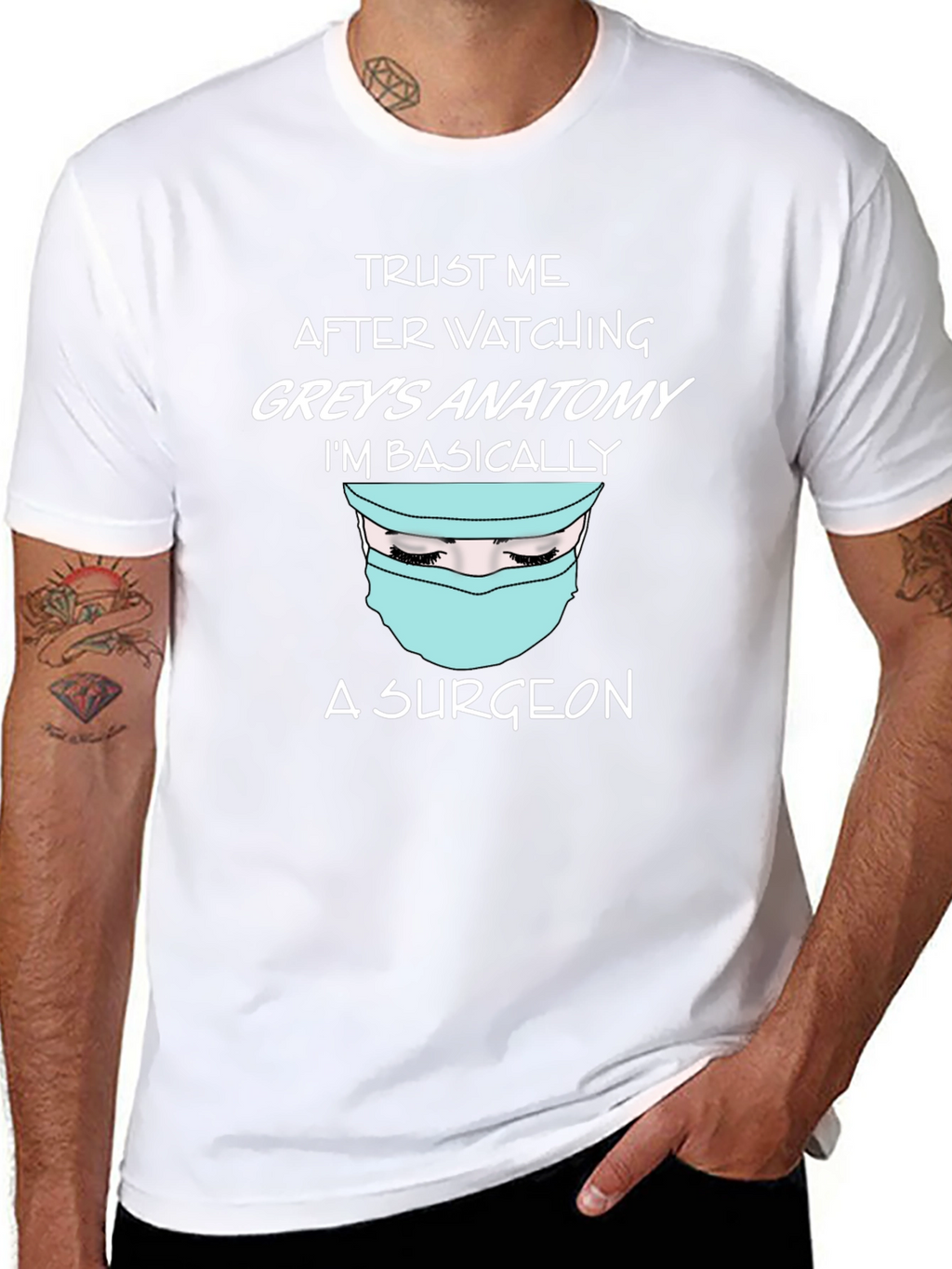 Greys Anatomy Surgeon T-Shirt - TV Show Tee