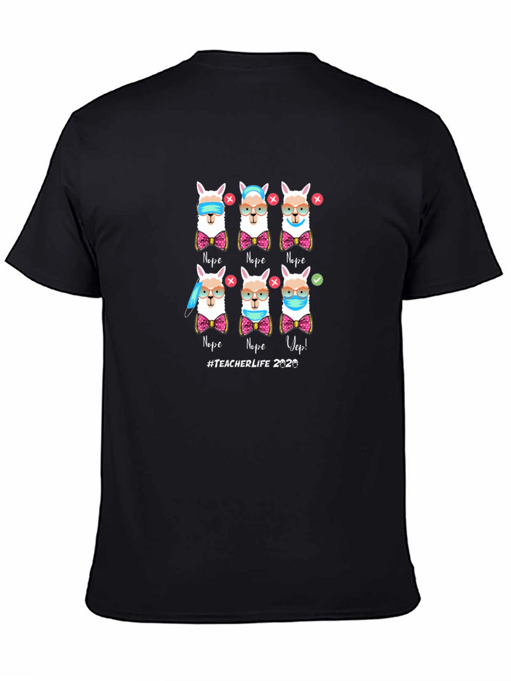 Teacher Life 2020 Llama T-Shirt