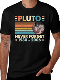 Retro Pluto Never Forget T-Shirt