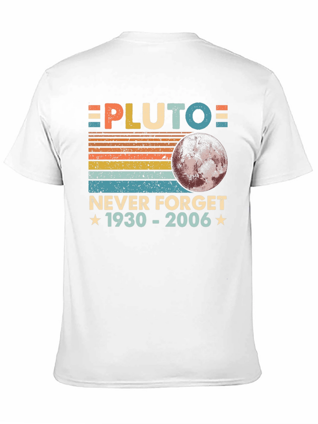 Retro Pluto Never Forget T-Shirt