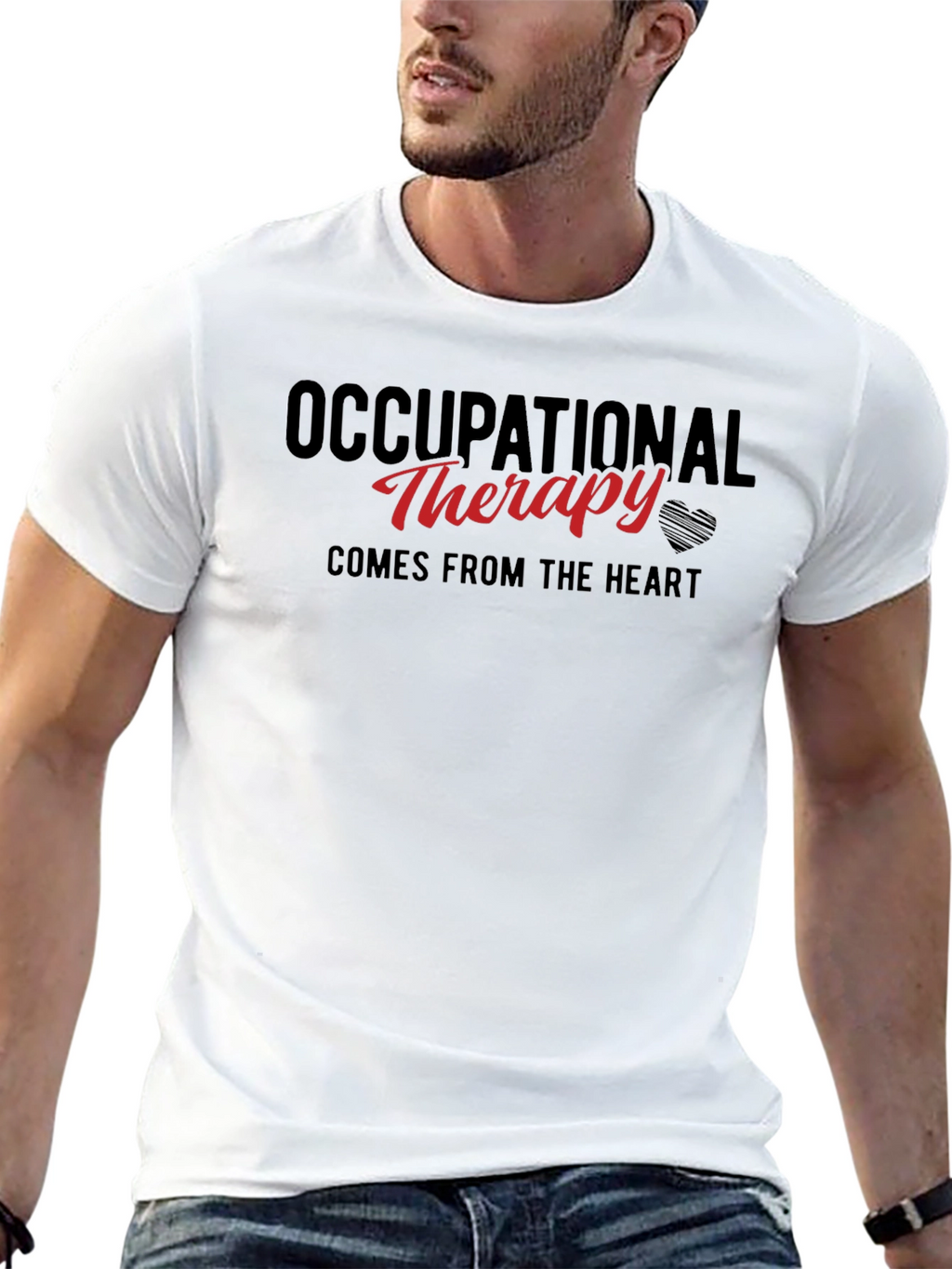 Occupational Therapy T-Shirt: Comes From The Heart