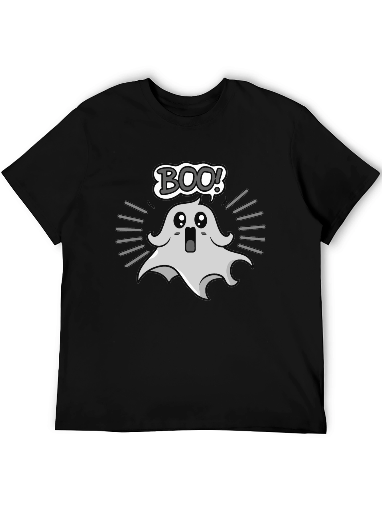 Spooky Boo Ghost Graphic T-Shirt
