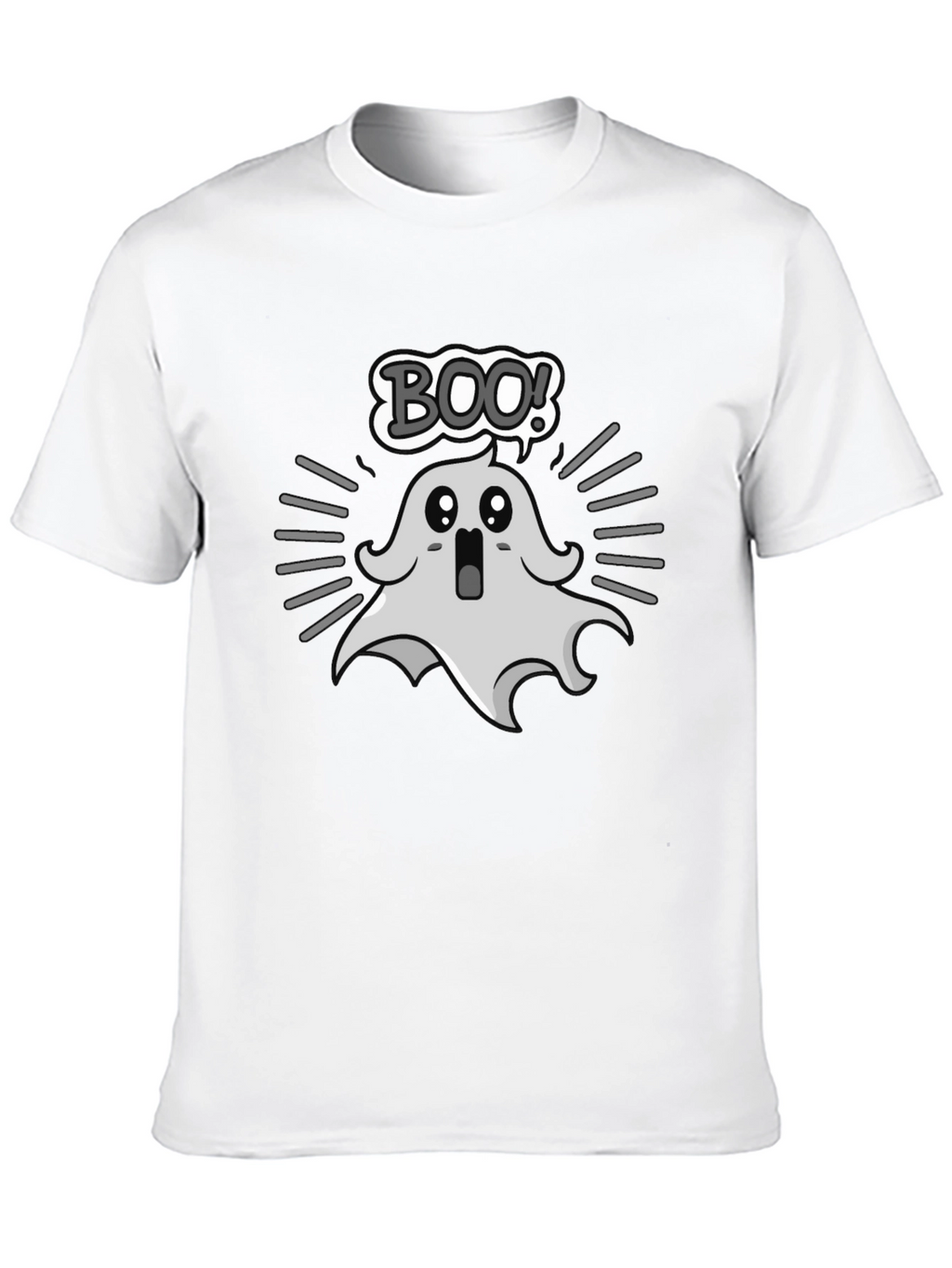 Spooky Boo Ghost Graphic T-Shirt