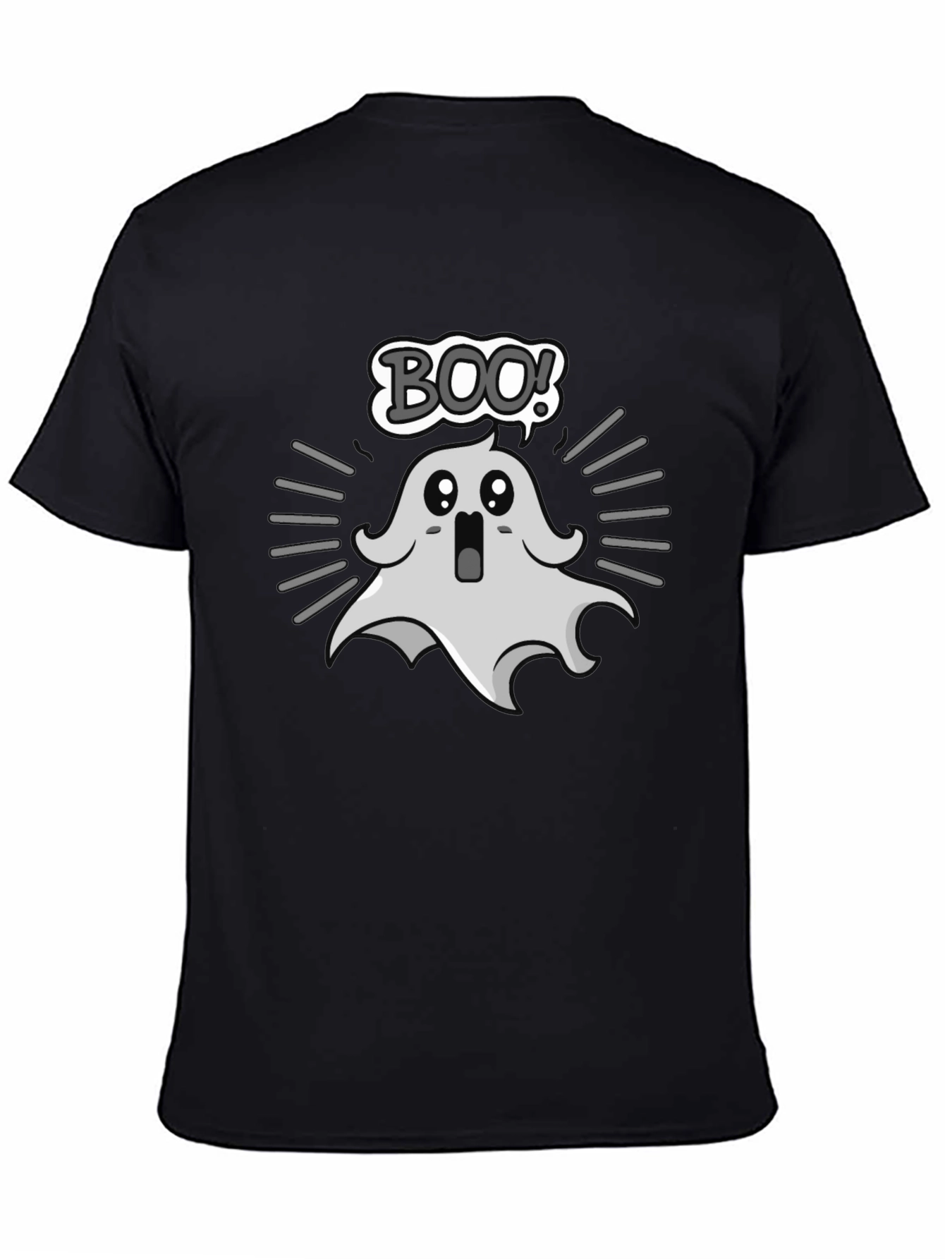 Spooky Boo Ghost Graphic T-Shirt