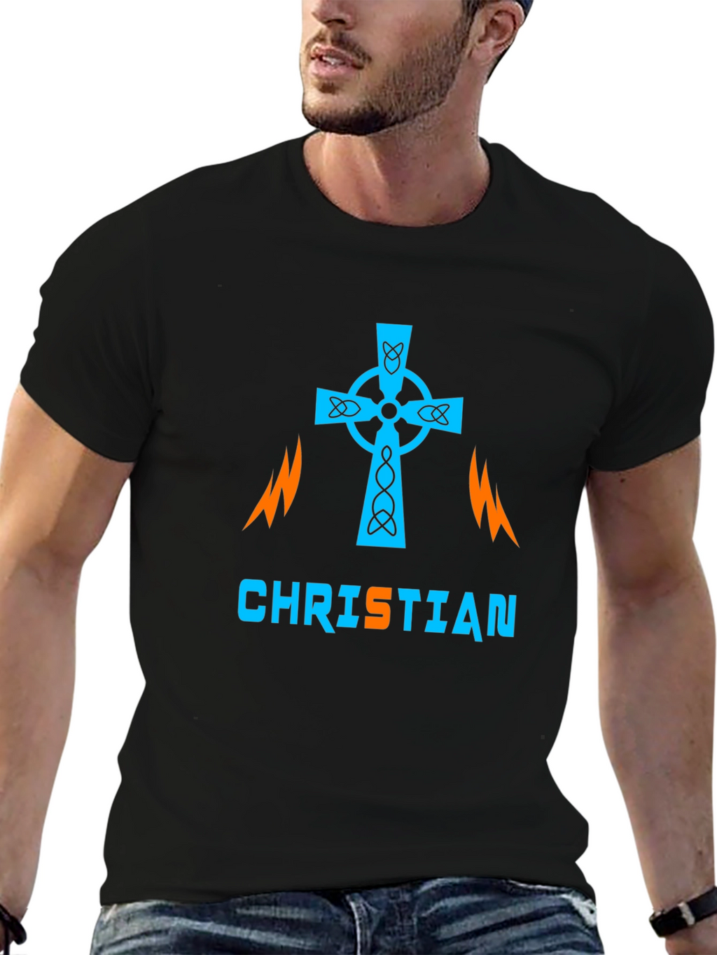 Christian Celtic Cross T-Shirt - Religious Apparel