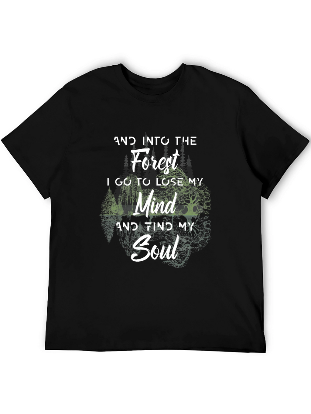 Forest Mind & Soul Graphic T-Shirt