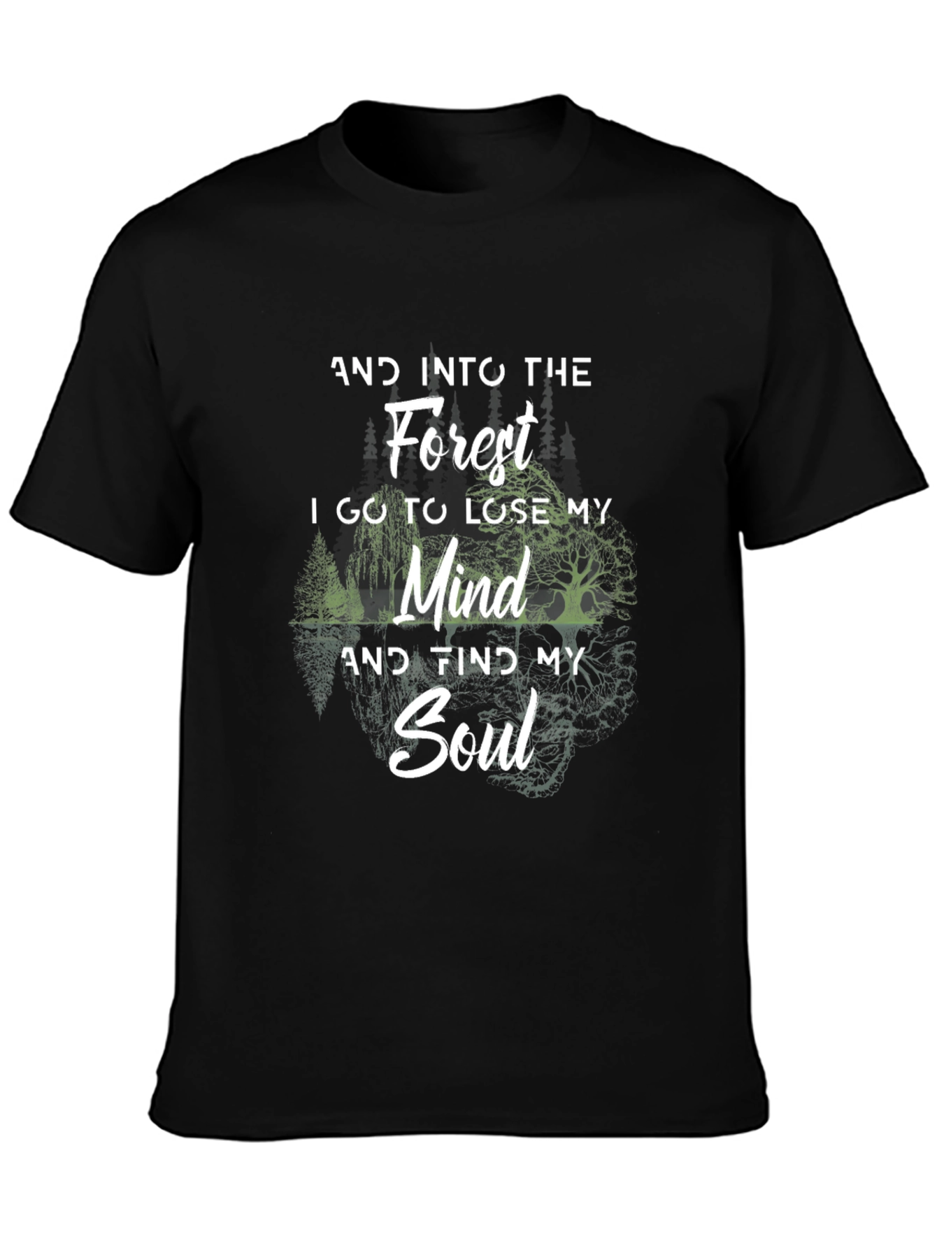 Forest Mind & Soul Graphic T-Shirt