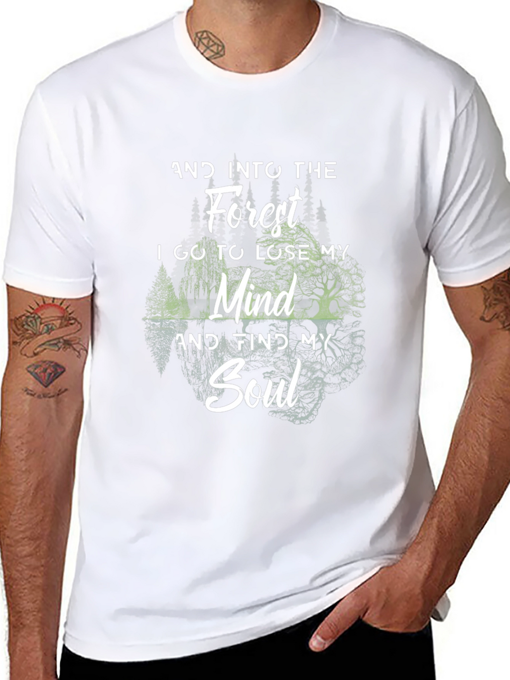 Forest Mind & Soul Graphic T-Shirt