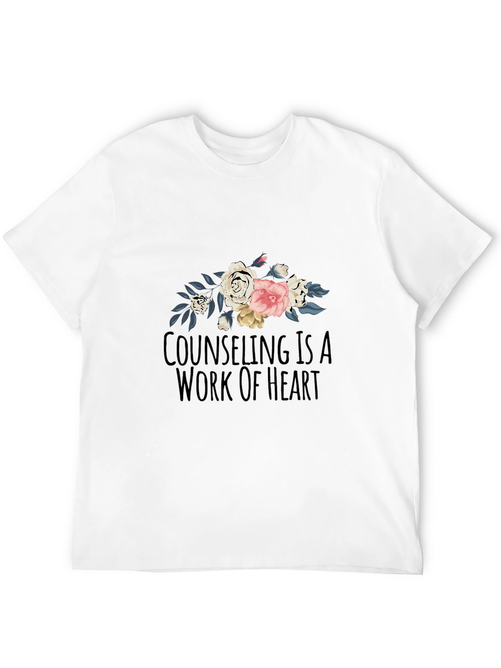 Counseling is a Work of Heart Graphic Tee