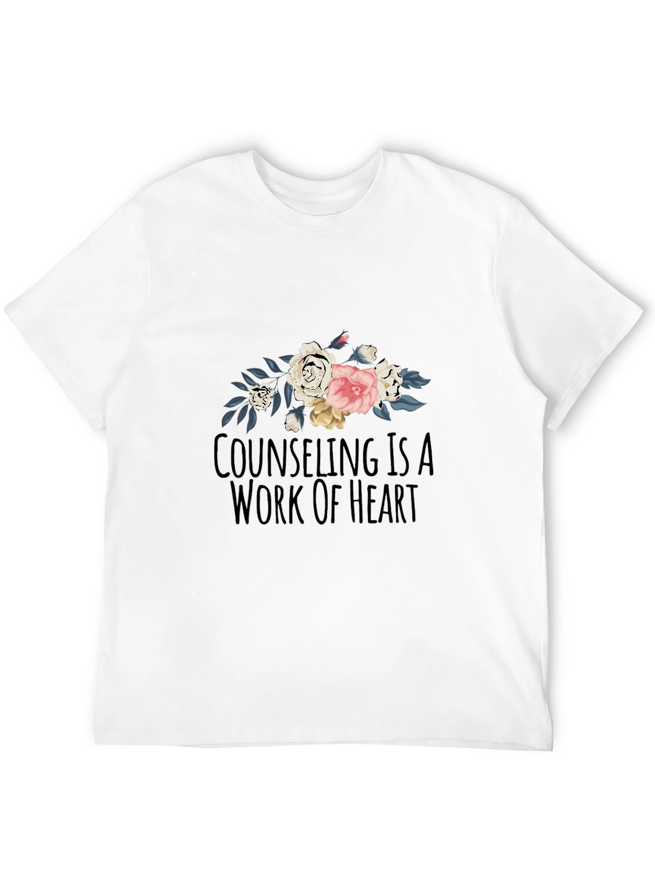 Counseling is a Work of Heart Graphic Tee