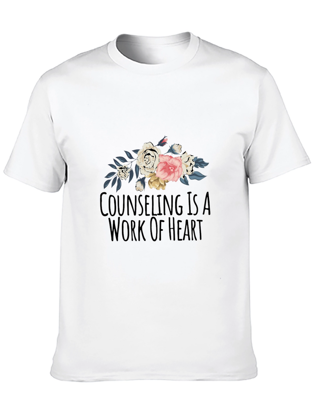 Counseling is a Work of Heart Graphic Tee