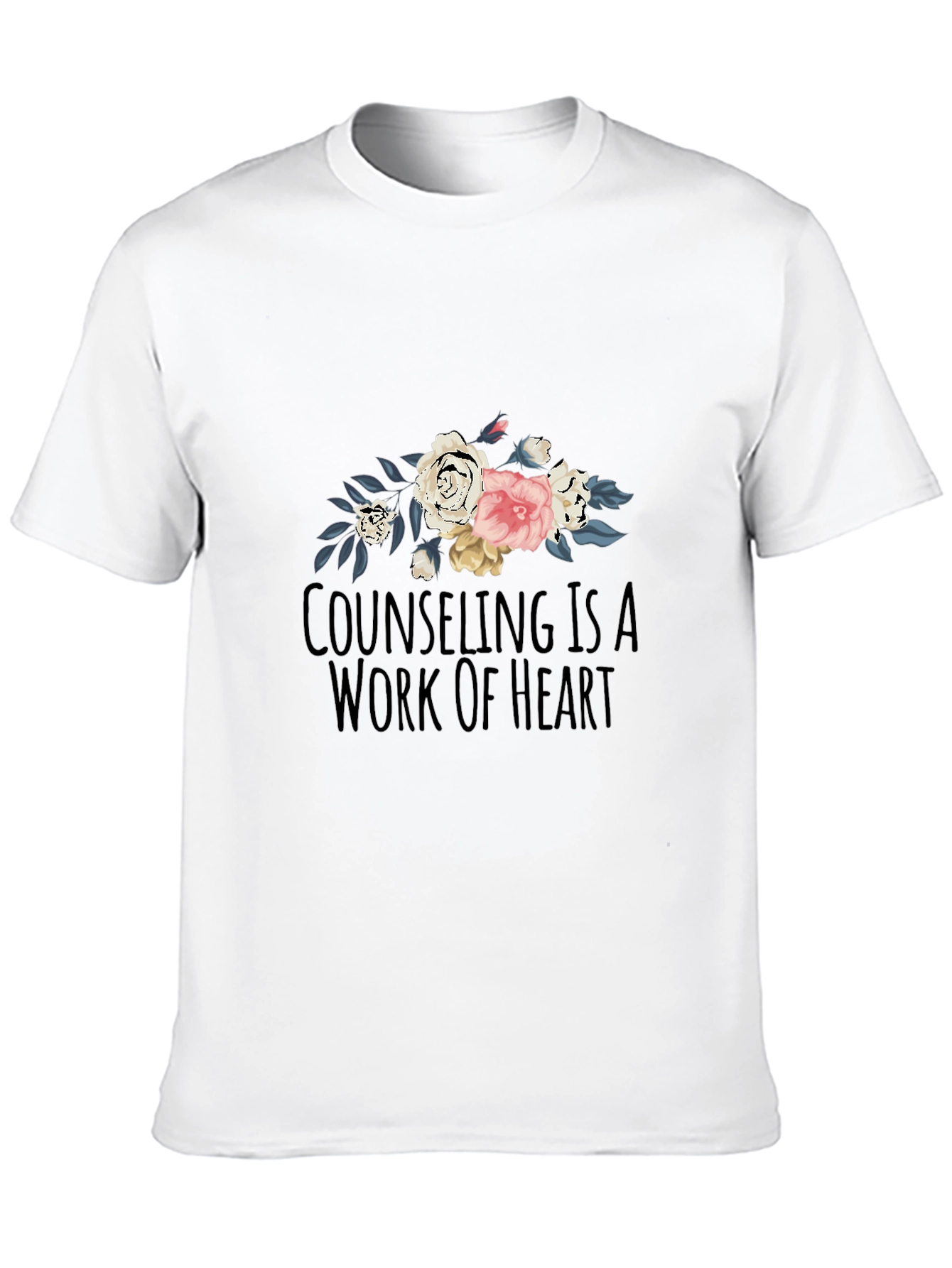 Counseling is a Work of Heart Graphic Tee