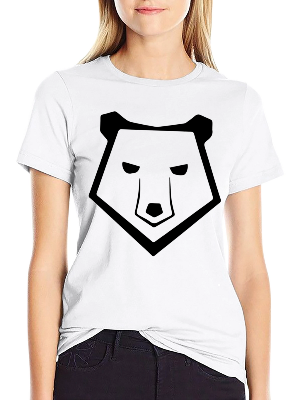 Bear Graphic Tee - Mens Black T-Shirt