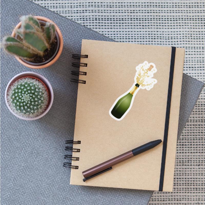 A champagne bottle – for New Year's Eve & parties