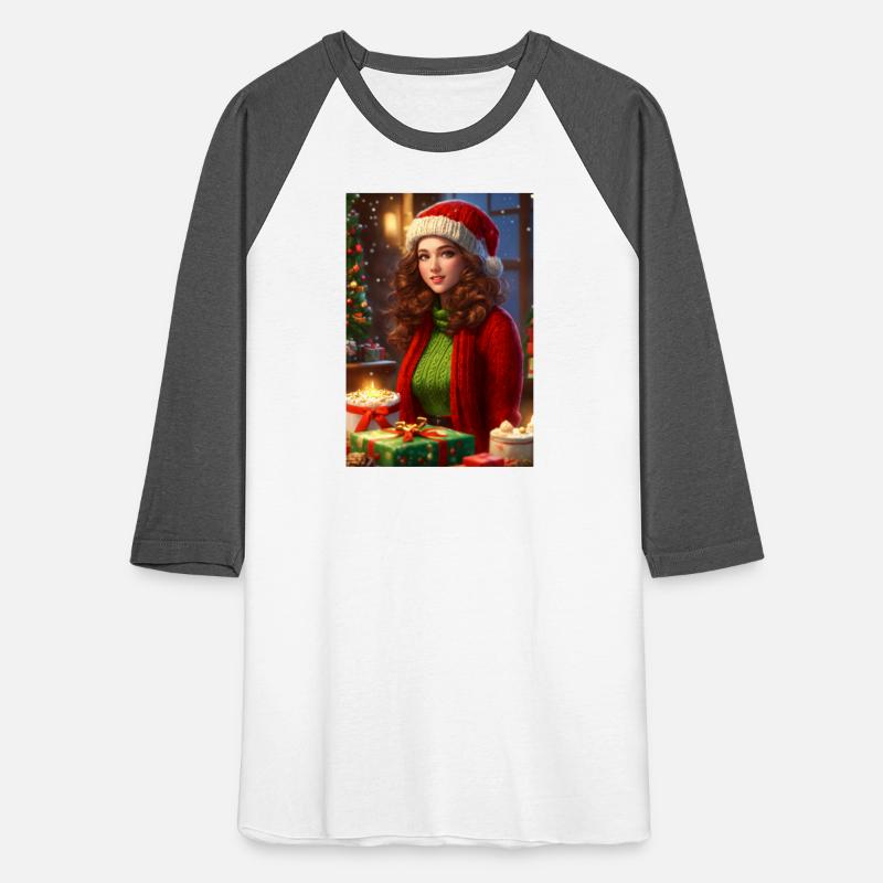 A Christmas Pinup: A Stunning Portrait of a Beauti