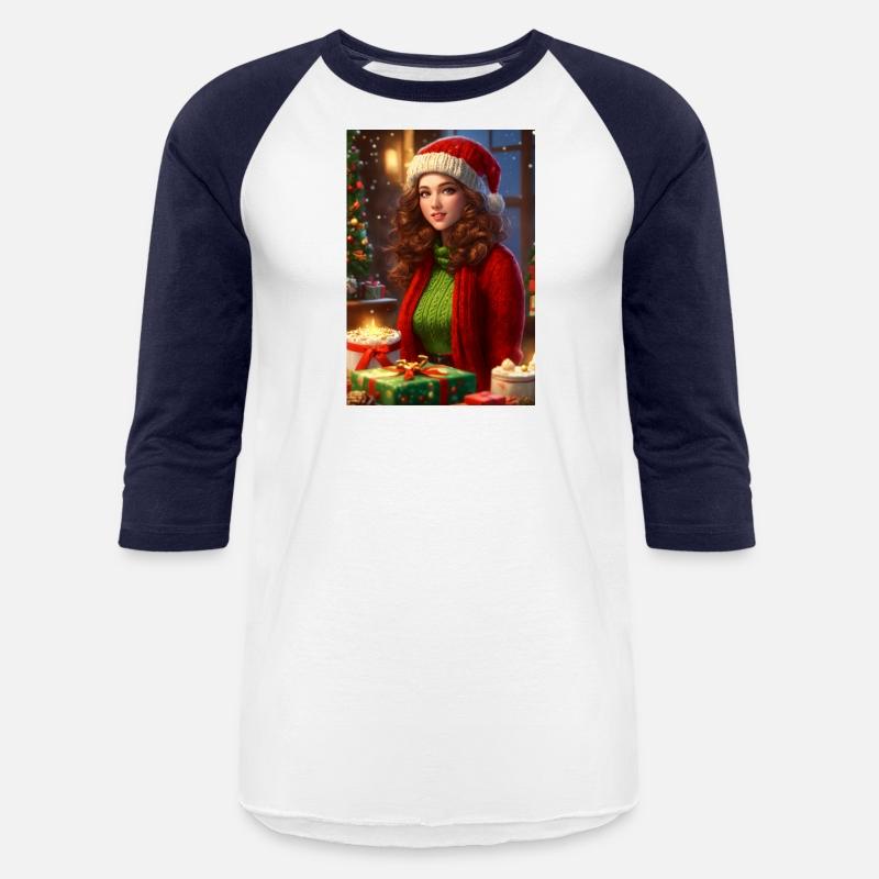 A Christmas Pinup: A Stunning Portrait of a Beauti