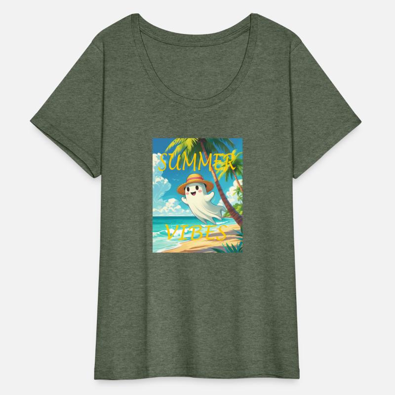 A cute spooky in a tropical island