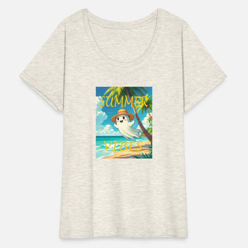 A cute spooky in a tropical island